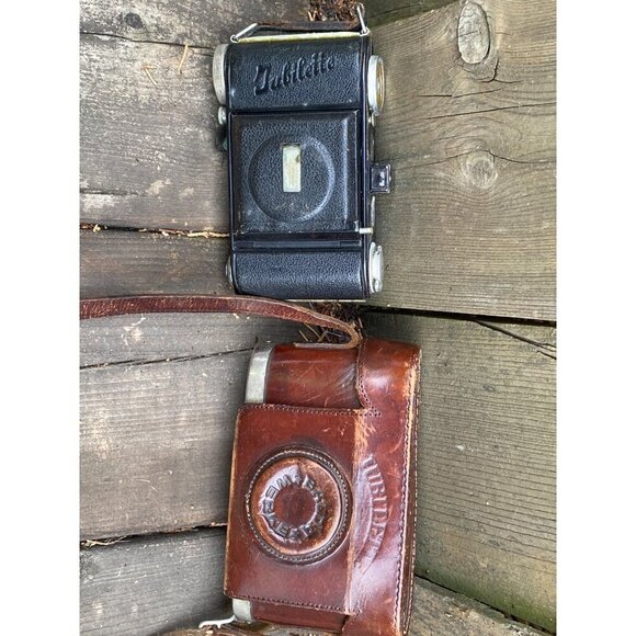 Balda Jubilette Vintage 1938 Folding Camera with 5cm f/2.9 Lens With OG Case - Picture 3 of 16